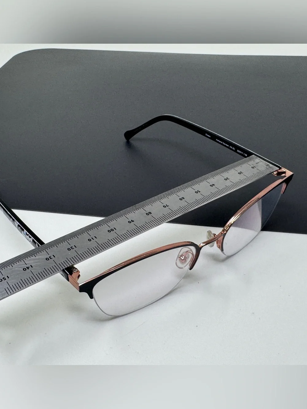 Vera Bradley Eyeglasses Frames Eileen Holland Garden HLG Black rose Gold 52-17